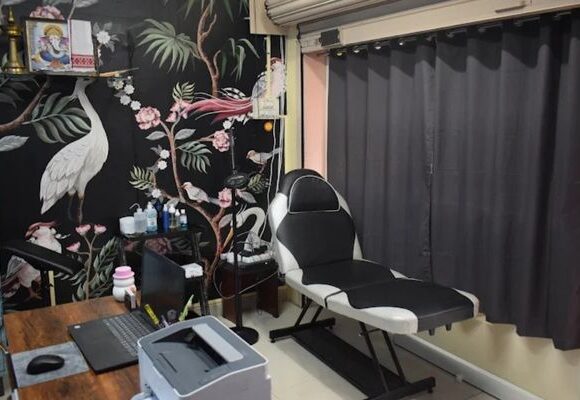 The Pink Tattoo Girl